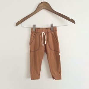 Jax And Lennon Tan Jogger Lounge Pants